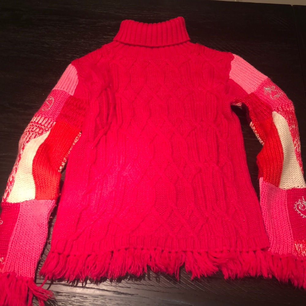 Friponne cable knit sweater